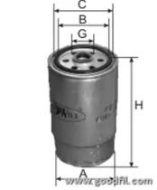 Топливный фильтр GOODWILL FG 524