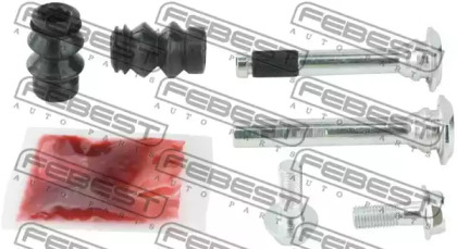 Направляющий болт, корпус скобы тормоза FEBEST 0174-ZRE151R-KIT