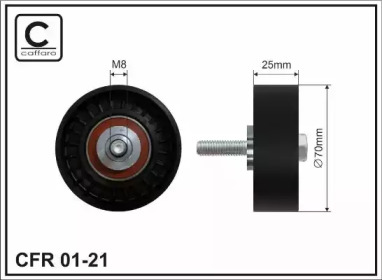 Ролик CAFFARO 01-21