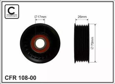 Ролик CAFFARO 108-00