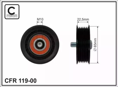 Ролик CAFFARO 119-00