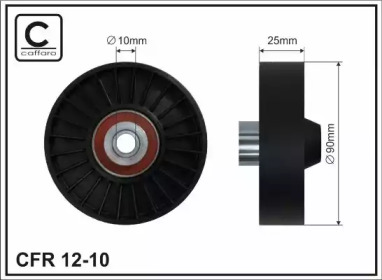 Ролик CAFFARO 12-10