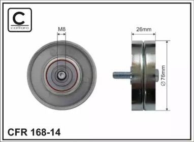 Ролик CAFFARO 168-14