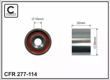 Ролик CAFFARO 277-114