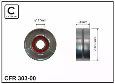 Ролик CAFFARO 303-00