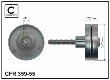 Ролик CAFFARO 359-55