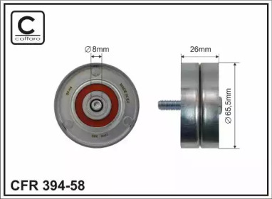 Ролик CAFFARO 394-58