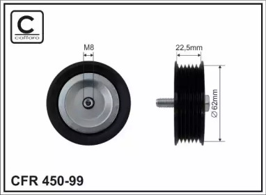 Ролик CAFFARO 450-99