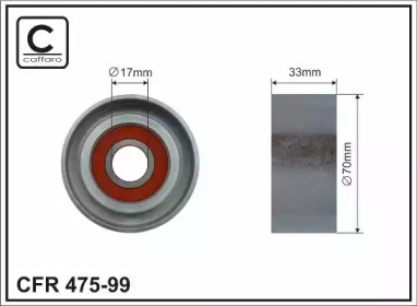 Ролик CAFFARO 475-99