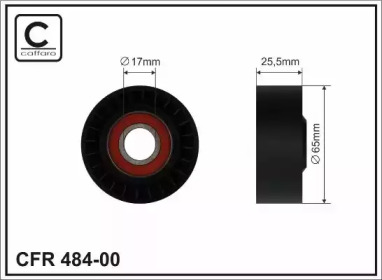 Ролик CAFFARO 484-00