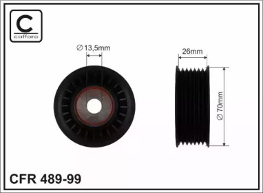 Ролик CAFFARO 489-99