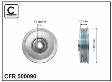 Ролик CAFFARO 500090