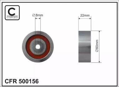 Ролик CAFFARO 500156