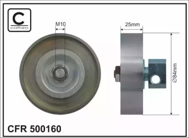 Ролик CAFFARO 500160