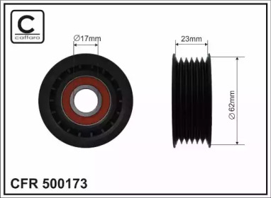 Ролик CAFFARO 500173