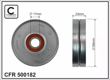 Ролик CAFFARO 500182