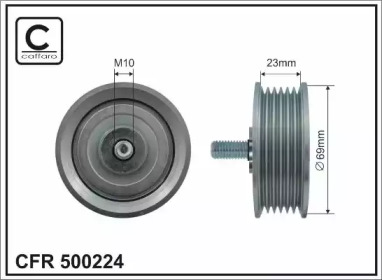 Ролик CAFFARO 500224