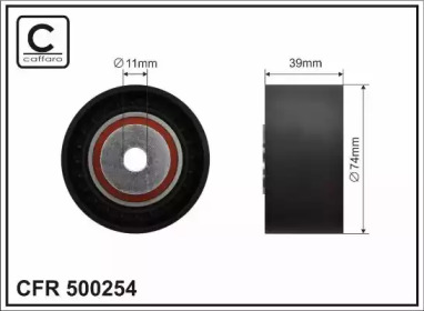 Ролик CAFFARO 500254