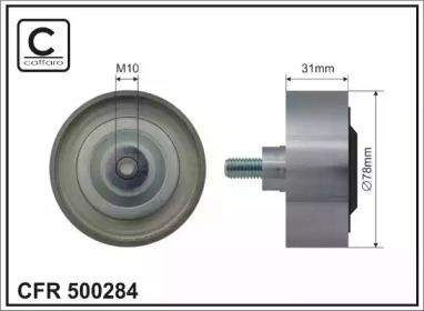 Ролик CAFFARO 500284