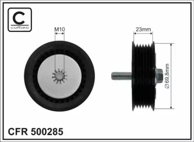 Ролик CAFFARO 500285