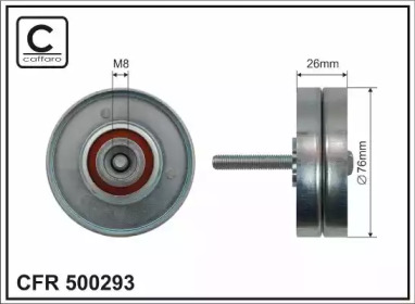 Ролик CAFFARO 500293