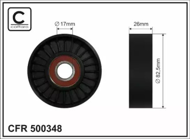 Ролик CAFFARO 500348