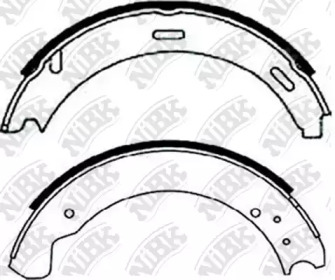 Комлект тормозных накладок NiBK FN0515