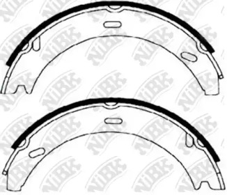 Комлект тормозных накладок NiBK FN0536