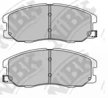 Комплект тормозных колодок NiBK PN0068