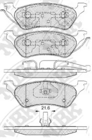 Комплект тормозных колодок NiBK PN0309