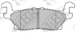 Комплект тормозных колодок NiBK PN0499