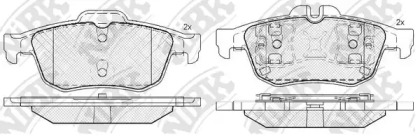 Комплект тормозных колодок NiBK PN0521