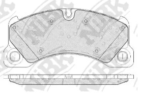 Комплект тормозных колодок NiBK PN0529