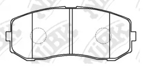 Комплект тормозных колодок NiBK PN2802