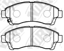 Комплект тормозных колодок NiBK PN5804