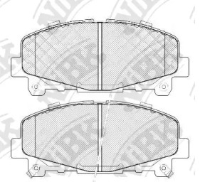 Комплект тормозных колодок NiBK PN8865
