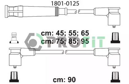 Комплект электропроводки PROFIT 1801-0125