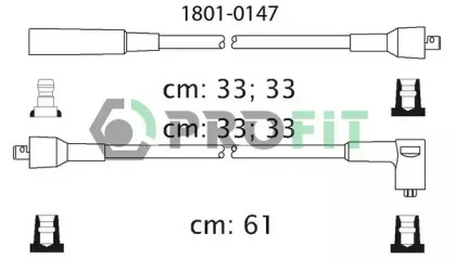 Комплект проводов зажигания PROFIT 1801-0147