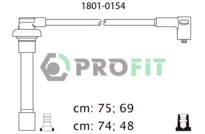 Комплект электропроводки PROFIT 1801-0154