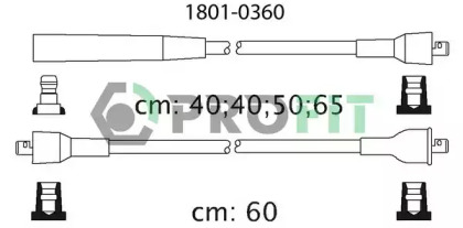 Комплект электропроводки PROFIT 1801-0360