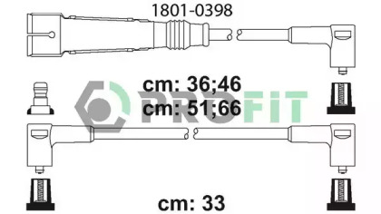 Комплект электропроводки PROFIT 1801-0398