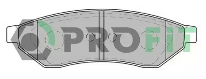 Комплект тормозных колодок PROFIT 5000-1986