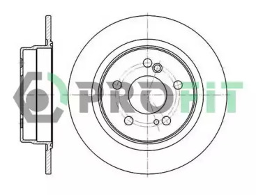 Тормозной диск PROFIT 5010-0224