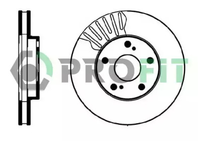 Тормозной диск PROFIT 5010-0501