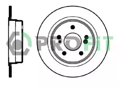 Тормозной диск PROFIT 5010-0819