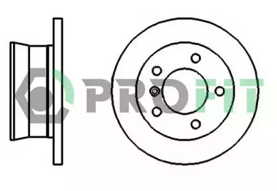 Тормозной диск PROFIT 5010-2001