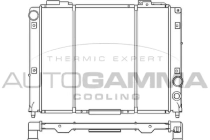 Теплообменник AUTOGAMMA 100023
