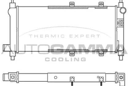 Теплообменник AUTOGAMMA 100074