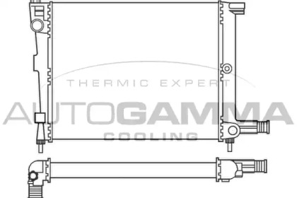 Теплообменник AUTOGAMMA 100153