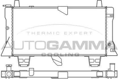 Теплообменник AUTOGAMMA 100179